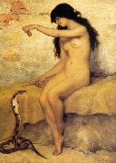 The Nude Snake Charmer